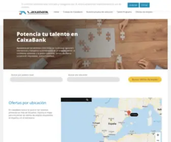 Caixabankcareers.com(Portal de empleo de caixabank) Screenshot