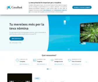 Caixabank.cat(Particulars, Empreses) Screenshot