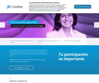 Caixabank.com(Portal corporativo) Screenshot