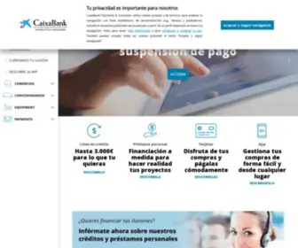 Caixabankconsumer.com(Financia tus ilusiones y proyectos) Screenshot