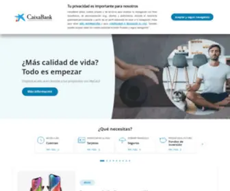 Caixabank.es(Particulares, Empresas) Screenshot