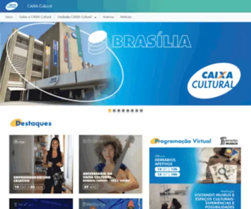 Caixacultural.com.br(Caixacultural) Screenshot