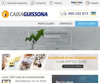 Caixaguissona.com(CAIXAGUISSONA online) Screenshot