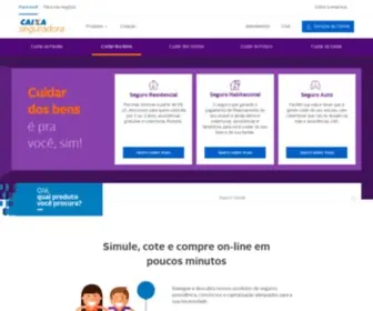 Caixaseguros.com.br(Caixa Seguradora Teste de Selo Caixa) Screenshot