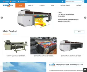 Caiyiuv.cn(Nanjing Caiyi Digital Technology Co) Screenshot