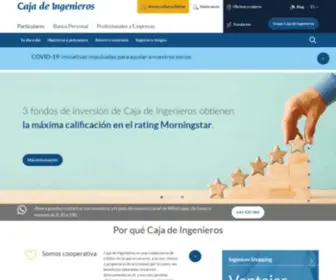 Caja-Ingenieros.es(Caja Ingenieros) Screenshot