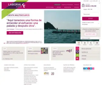 Cajalaboral.com(Acceso a la Banca Online de Laboral Kutxa) Screenshot