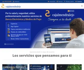 Cajalmendralejo.es(Particulares) Screenshot