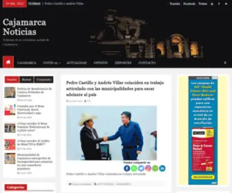 Cajamarcanoticia.com(Cajamarca Noticias) Screenshot