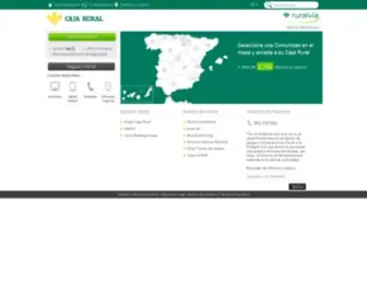 Cajarural.com(RuralVí@) Screenshot