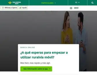 Cajaruraldejaen.com(Particulares) Screenshot