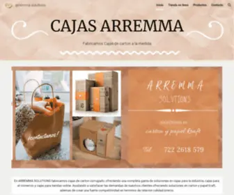 Cajasarremma.com(Arremma solutions) Screenshot