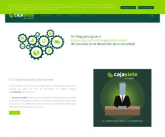 Cajasietecontunegocio.com(Cajasiete con tu negocio) Screenshot