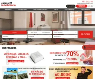 Cajasurinmobiliaria.com(Servihabitat) Screenshot