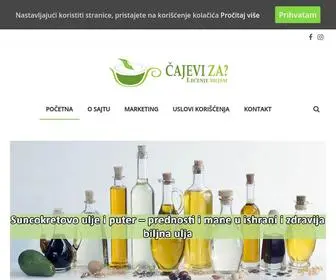 Cajeviza.com(Lečenje Biljem) Screenshot