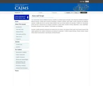 CajMs.mn(Central Asian Journal of Medical Sciences) Screenshot