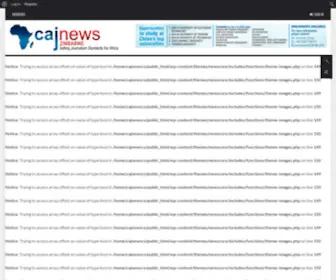 CajNews.co.zw(CajNews Zimbabwe) Screenshot