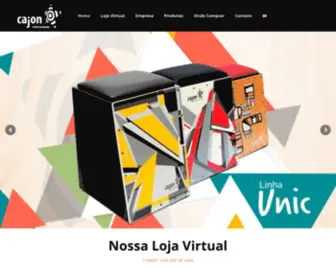 Cajon.com.br(Cajon Percusion) Screenshot