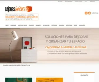 Cajonesunicos.com(Cajones Únicos) Screenshot