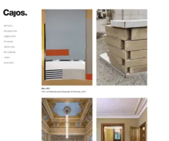 Cajos.ch(Andri Cajos Architekten AG) Screenshot