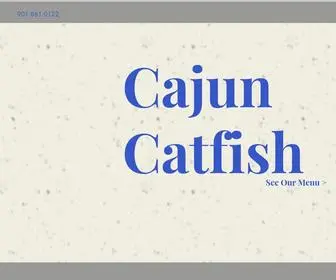 Cajuncatfishcompany.com(Mysite 1) Screenshot