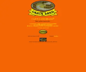 Cajunlandbrand.com(Cajun Land Seasonings) Screenshot