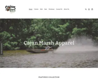 Cajunmarsh.com(Southern inspired clothing) Screenshot