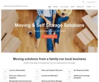 Cajunmovers.com(Navarre Moving DBA Cajun Movers) Screenshot