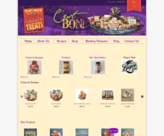 Cajuntreats.com(Cajun gift baskets) Screenshot