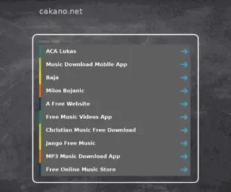 Cakano.net(Cakano) Screenshot