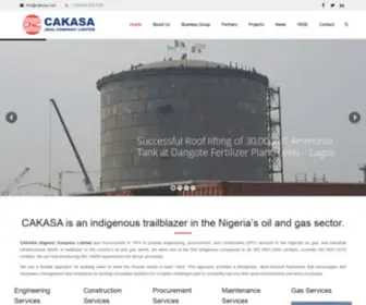 Cakasang.com(CAKASA Nigeria) Screenshot