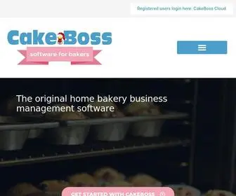 Cakeboss.com(Business Accounting Software) Screenshot