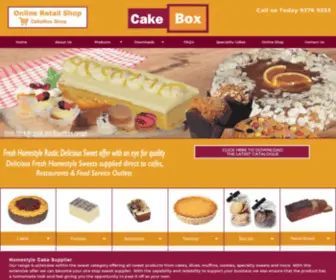 Cakebox.com.au(Rustic Homestyle Cake) Screenshot