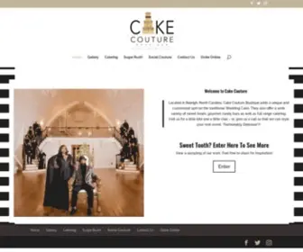 Cakecouturenc.com(Cake Couture Boutique) Screenshot