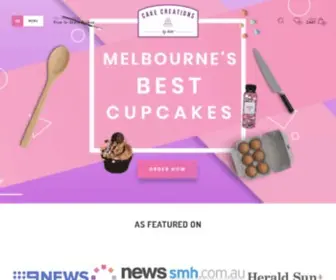 Cakecreationsbykate.com.au(Melbourne's Best Cupcakes) Screenshot