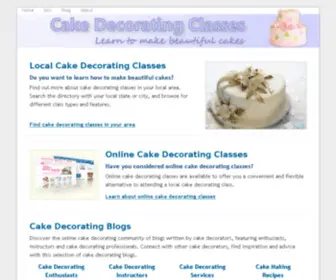 Cakedecoratingclasses.org(Cakedecoratingclasses) Screenshot