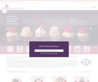 Cakedeliveryindia.com(Online Cake Delivery India) Screenshot
