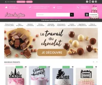 Cakedesignfrance.fr(Autour du Gâteau) Screenshot