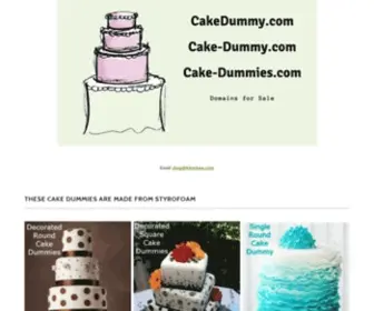 Cakedummy.com(Cake Dummy) Screenshot