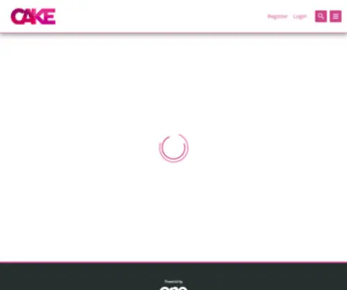 Cakeentertainment.com(Cake Entertainment Ltd) Screenshot