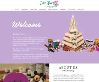 Cakeflora.co.za(Cake Flora) Screenshot