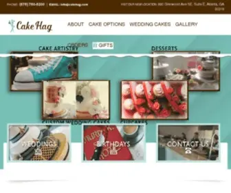 Cakehag.com(Cake Hag is a couture cake art studio) Screenshot