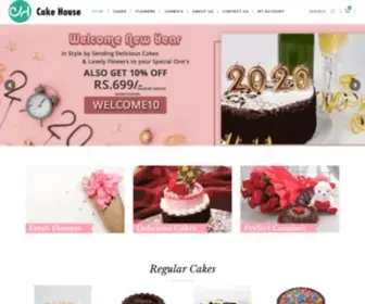 Cakehouseonline.com(Cake House) Screenshot