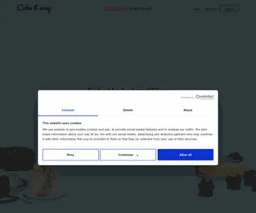 Cakeiteasy.no(Cake it easy) Screenshot
