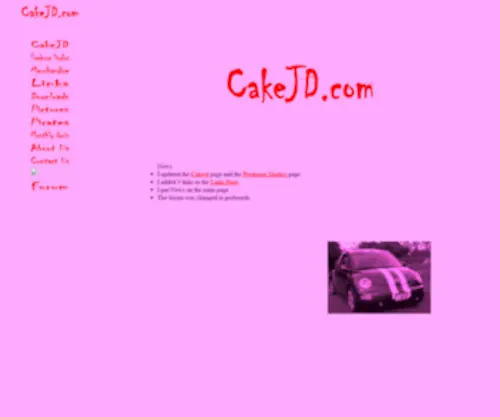 Cakejd.com(Jackass) Screenshot