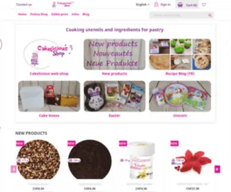 Cakelicious.ch(La qualit) Screenshot