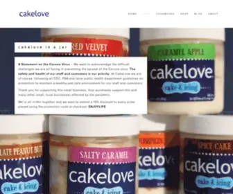 Cakelove.com(CakeLove in a Jar) Screenshot