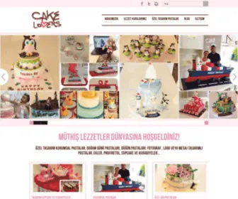 Cakelovers.com.tr(Cake Lovers) Screenshot