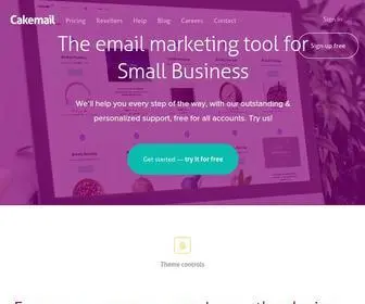 Cakemail.com(Email Marketing Service & Transactional Emails) Screenshot