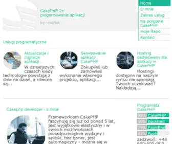 Cakephp.com.pl(Cakephp) Screenshot